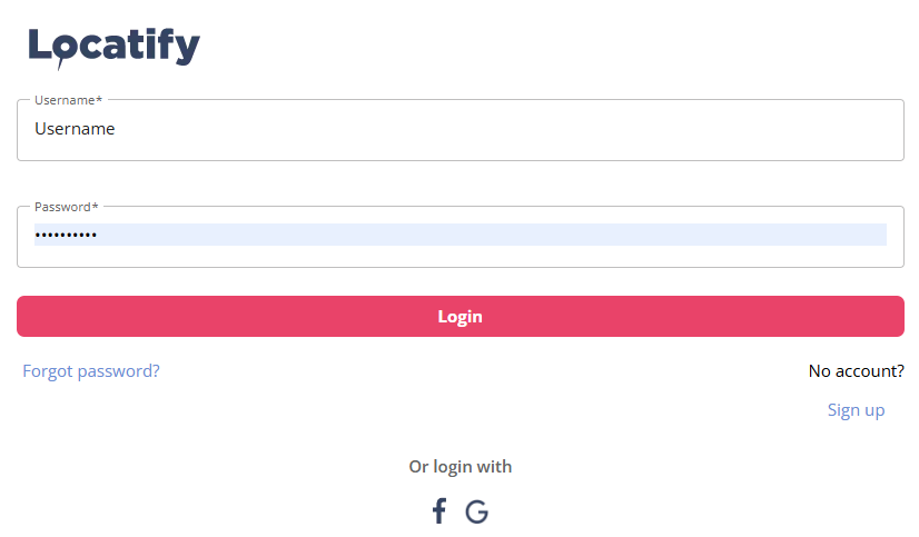 How do I reset my password? – Locatify